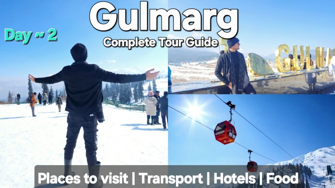 Kashmir Gulmarg Day 2 | Gandola Ride Gulmarg | Kashmir Tour Guide | Kashmir Complete Information |