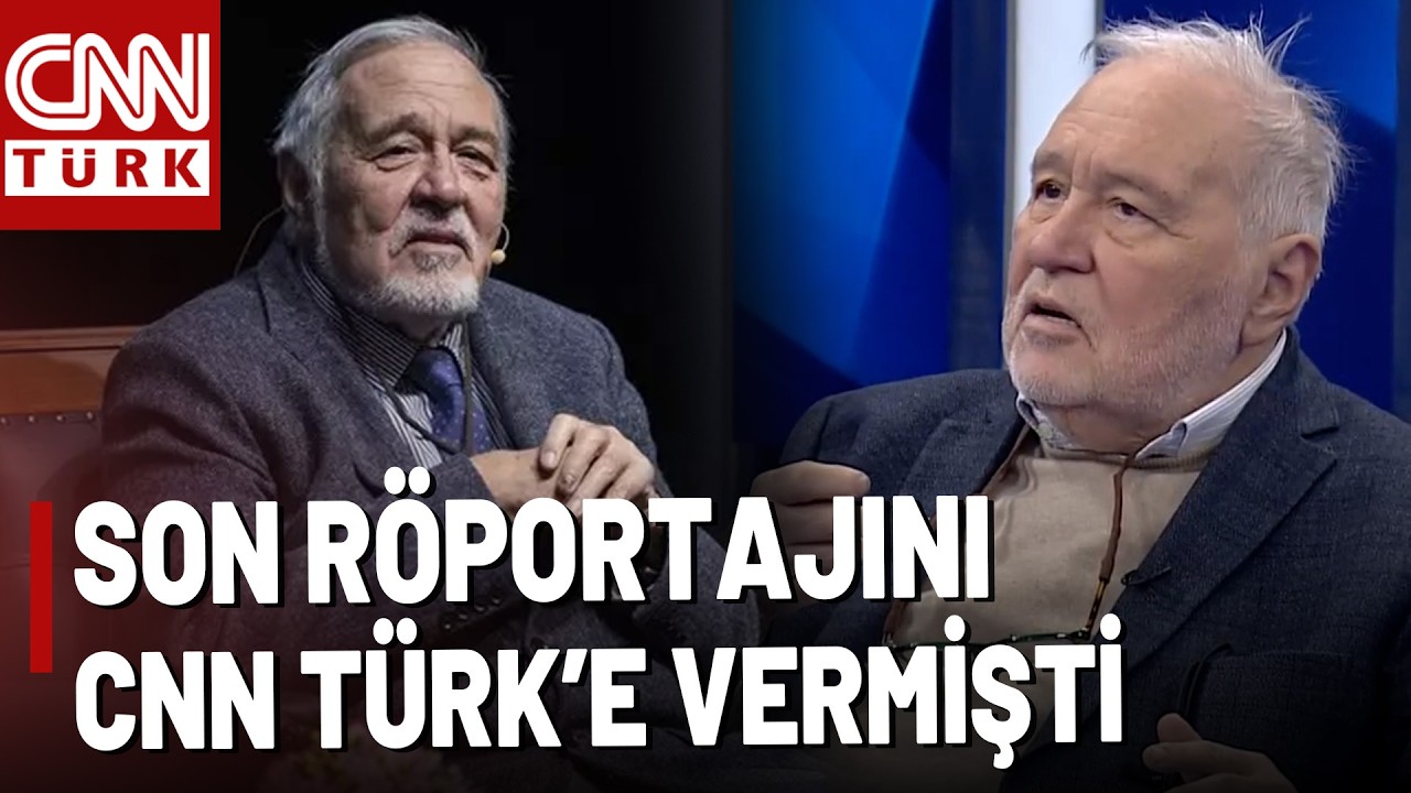 İlber Ortaylı Son Röportajını CNN TÜRK'e Vermişti 