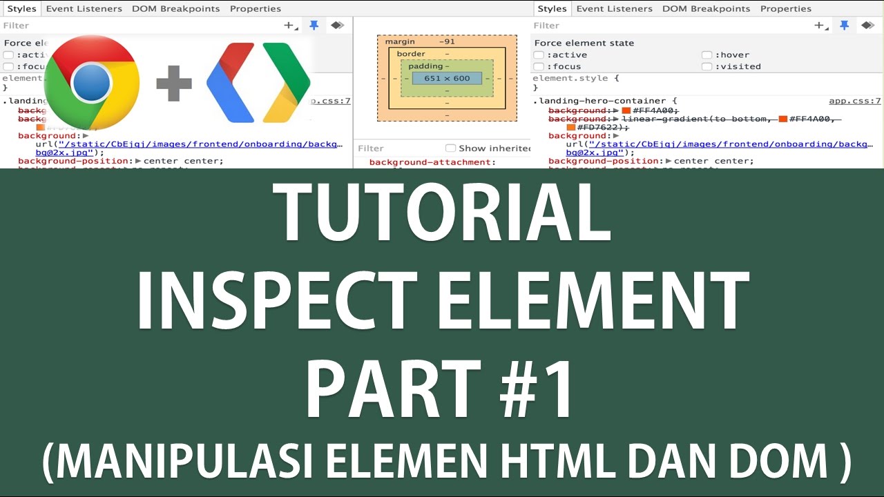 Tutorial Manipulasi Elemen HTML dan DOM dengan Inspect Element (part 2)