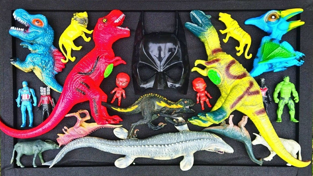 Dinosaurus Jurassic World Dominion: T-rex/Brachiosaurus/Skibidi/Spider-Man/KingKong/Tung Tung Sahur