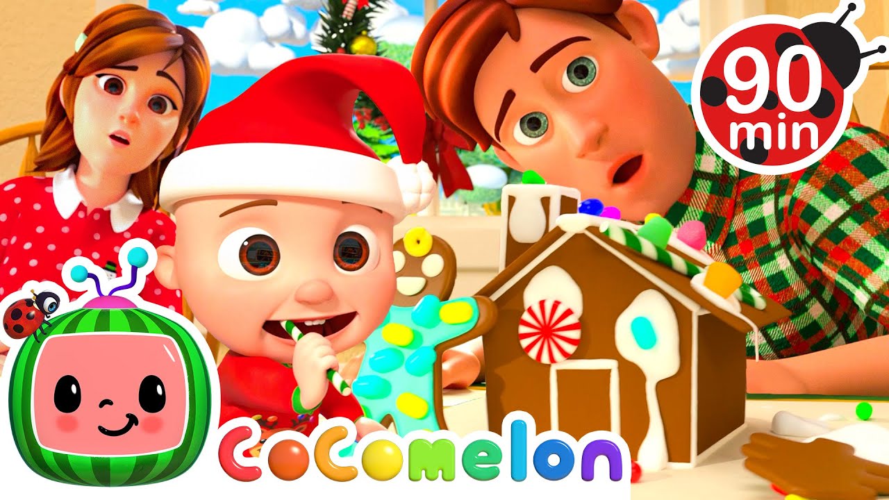 Deck the Halls with Boughs of Gingerbread | CoComelon | Nursery Rhymes for Babies
