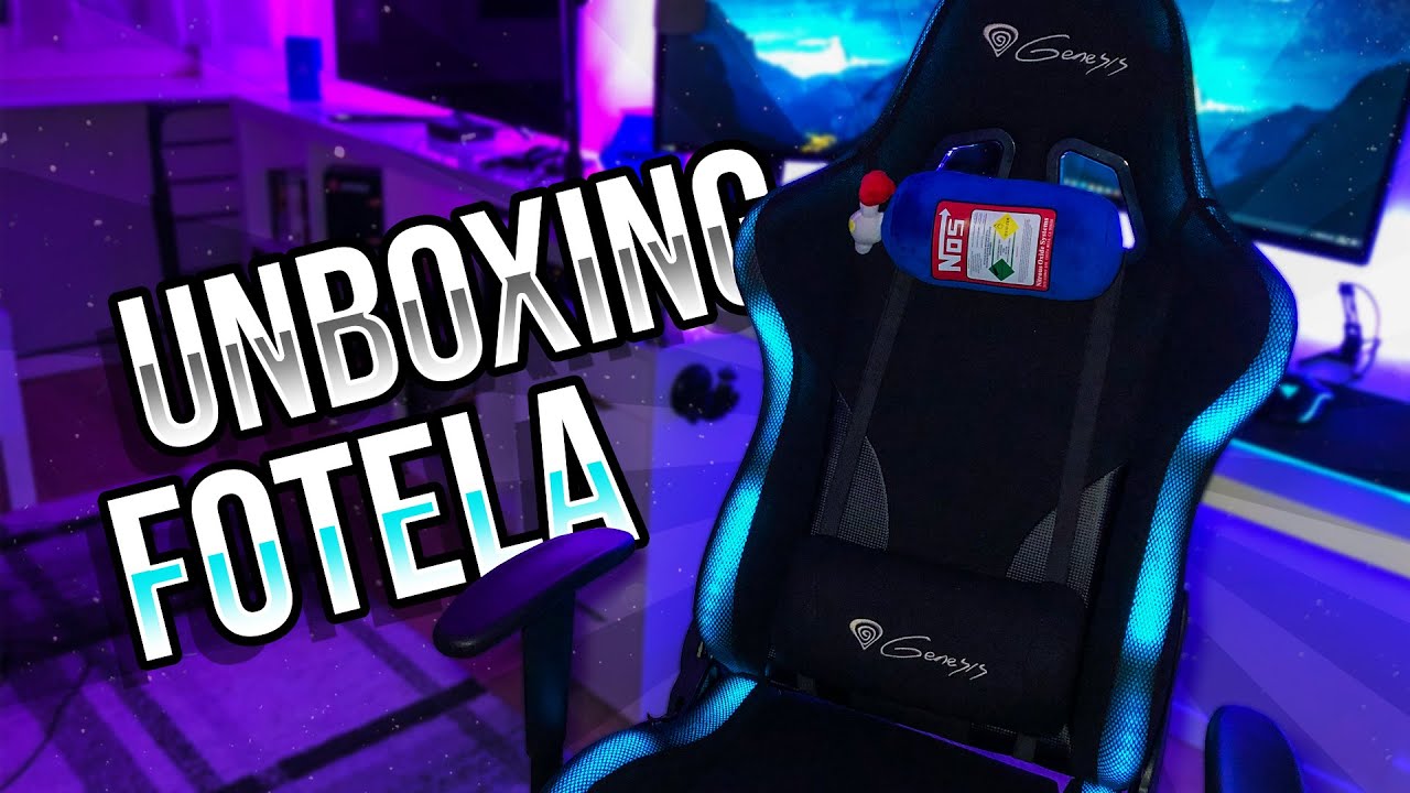 UNBOXING FOTELA Genesis Trit 600 RGB + PORÓWNANIE DO MOJEGO POPRZEDNIEGO AKRACING! 😍😎