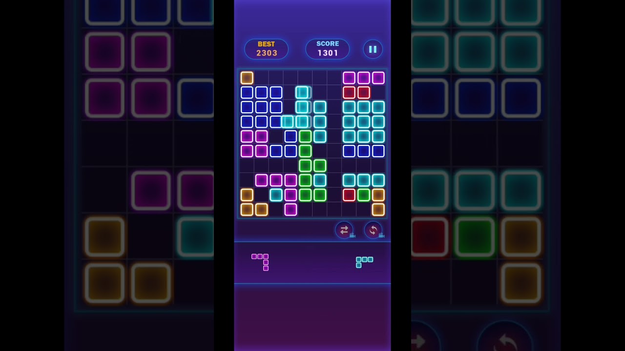 block puzzle game 🧩🎮 relaxing mind 💆‍♂️ let's play 🎮 please subscribe