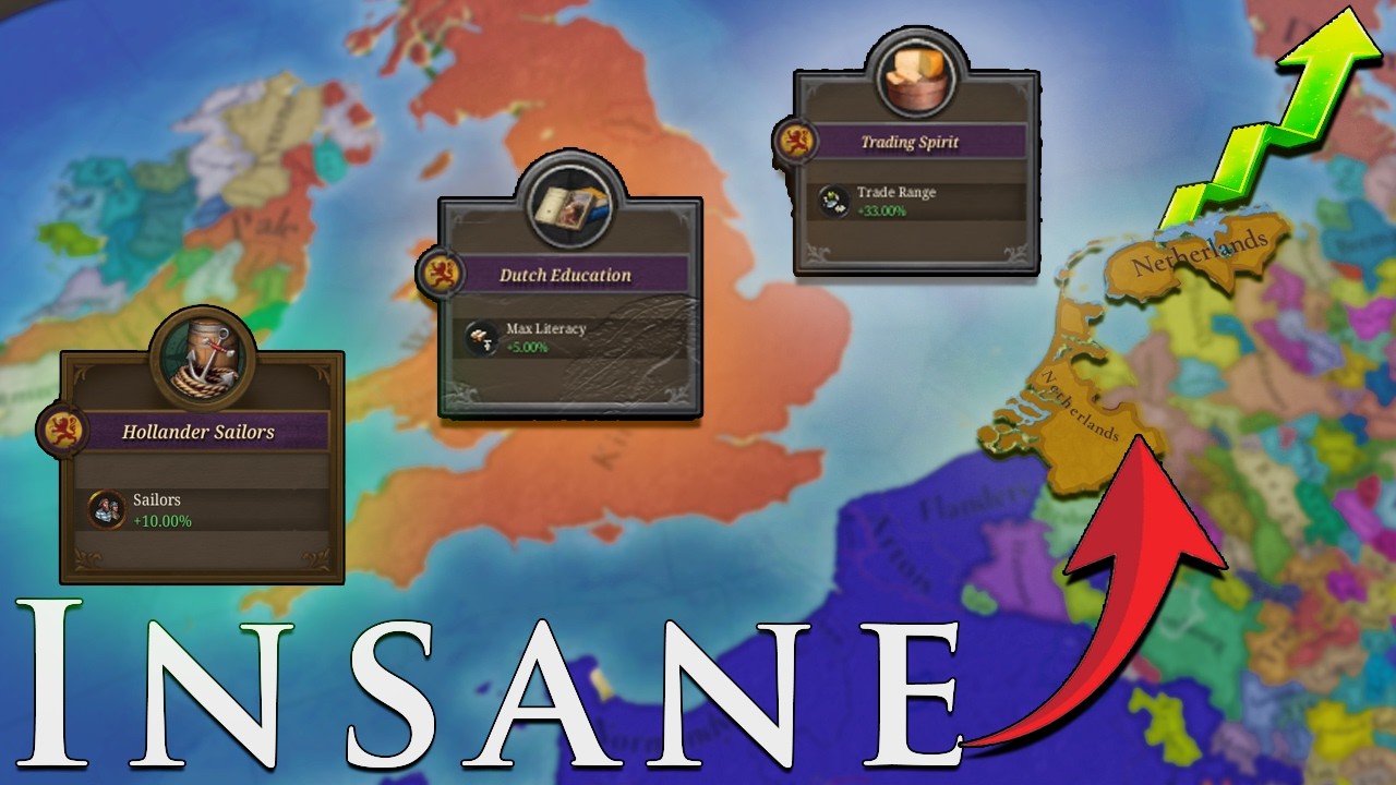 Is Playing Tall META in EU5 1.3? Find out with me! (EU5 1.3 Holland)