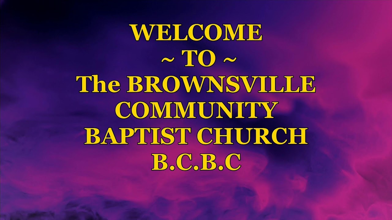 BCBC WORSHIP AND SUNDAY SCHOOL