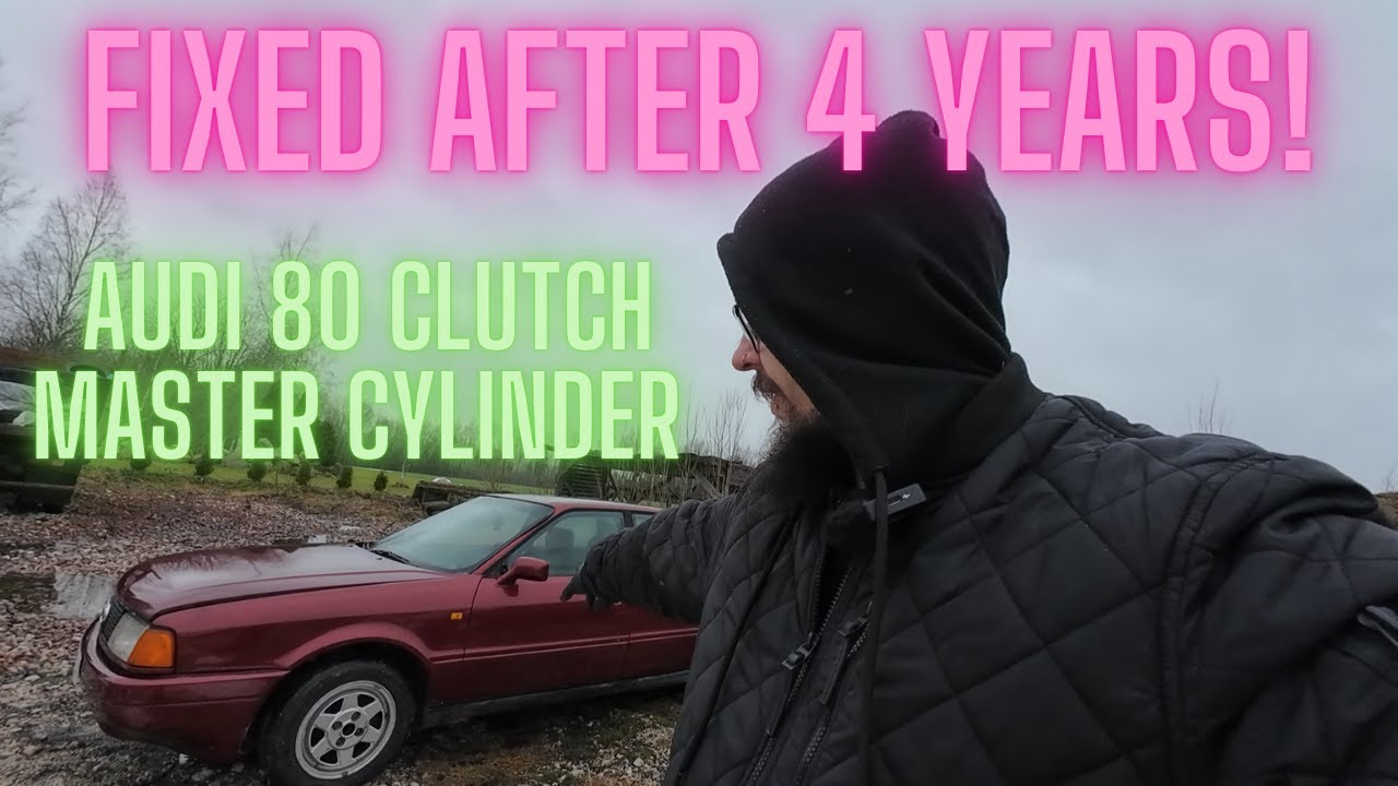PARANDASIN L&Otilde;PUKS 4 AASTAT KESTNUD PROBLEEMI! - 1988 Audi 80 Siduri peasilindri vahetus ja &otilde;hutamine
