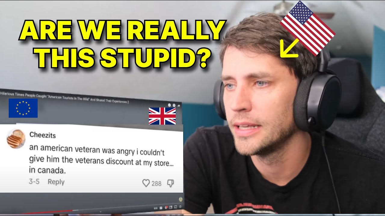 American reacts to How Stupid are Americans? [part 3]