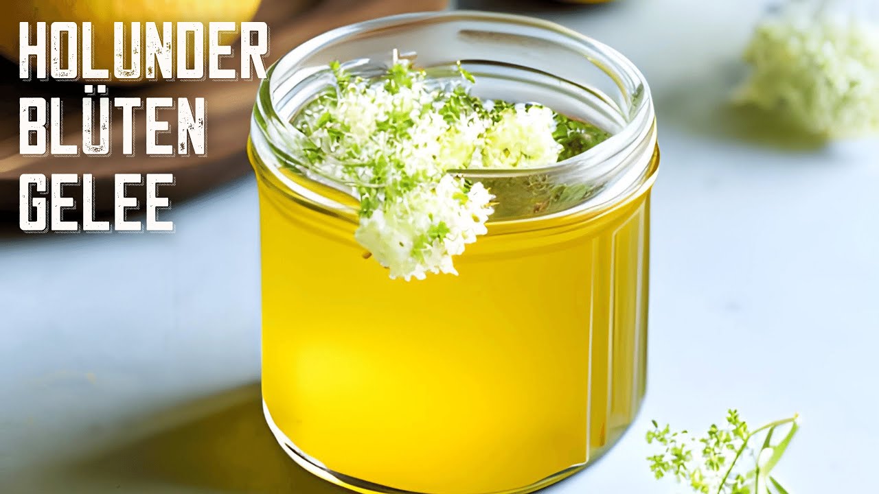 Leckeres Holunderblütengelee: Einfaches Rezept zum Selbermachen