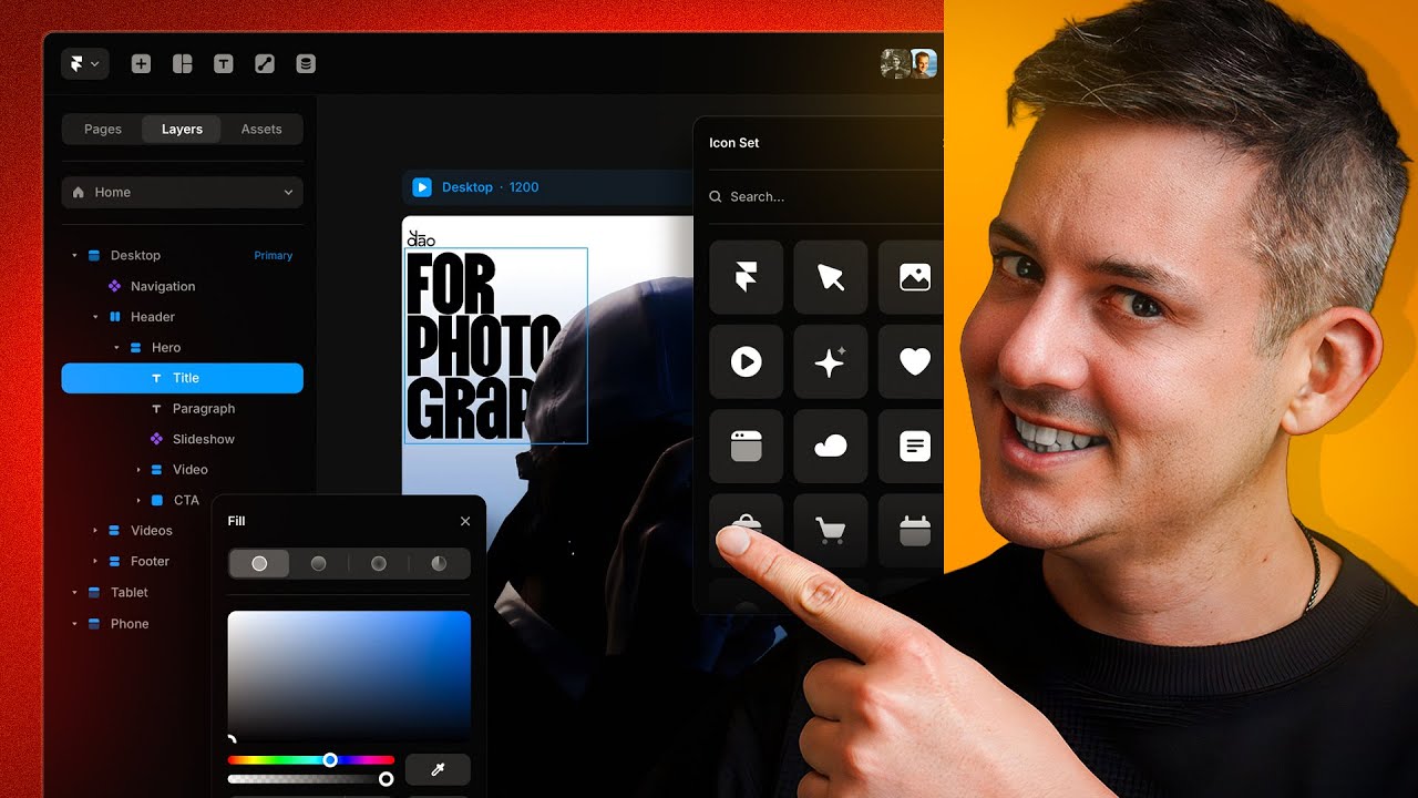 Учебное пособие по Framer Design Pages: проектирование и создание веб-сайтов в ОДНОМ ИНСТРУМЕНТЕ ...