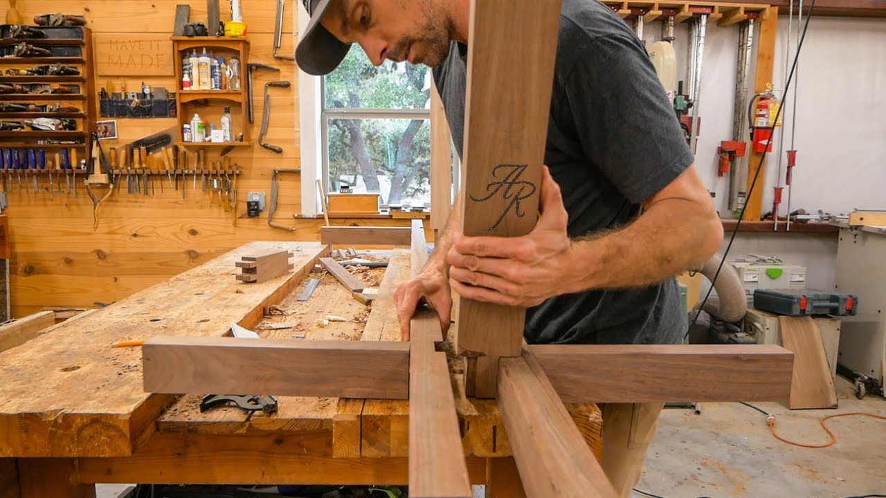 Building A Nakashima Inspired Dining Table in Texas Walnut (Part 1)