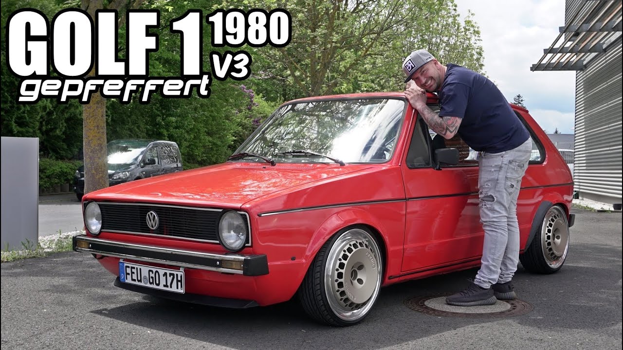 1980 GOLF 1 in Marsrot mit gepfeffert V3
