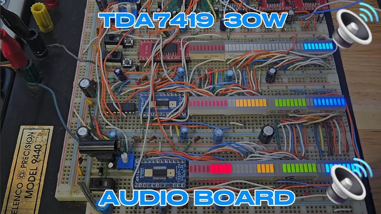 TDA7419 30w Audio board & EQ