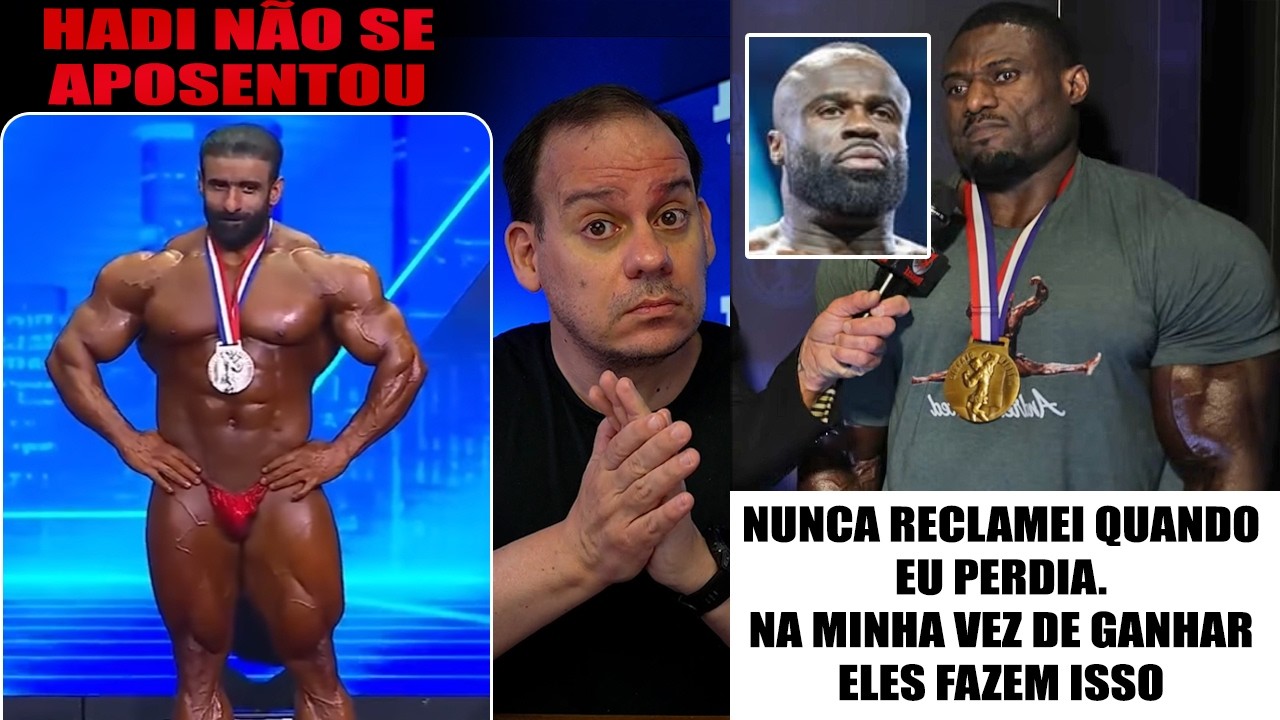 Andrew revela situação desagradável com Samson no Backstage do Arnold + Hadi aposentou?