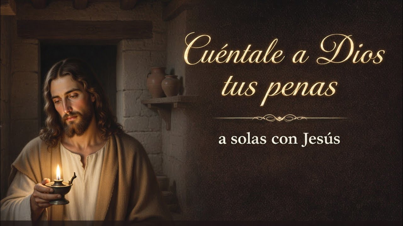 A solas con Jesús_cuentale tus penas. #catolico #dios #meditation #oracionescatolicas #oracion #fe 
