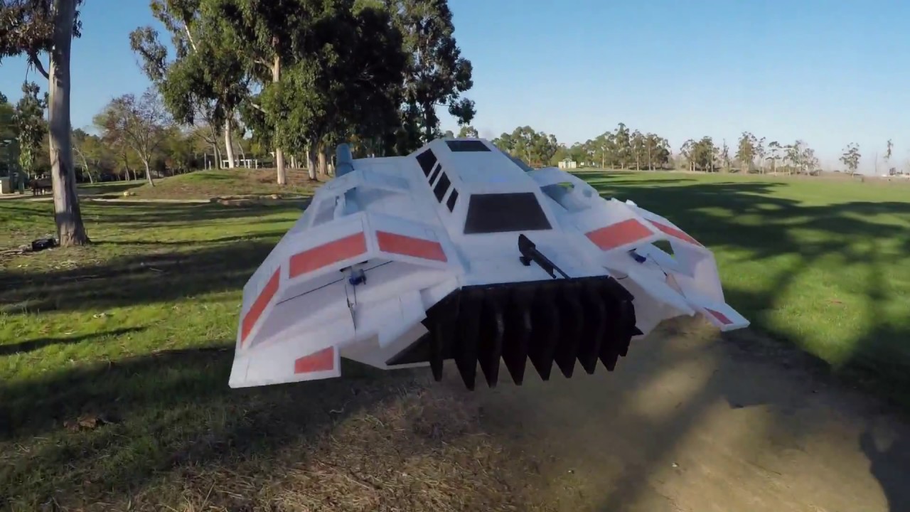 Giant RC Snowspeeder Project : Lawn Ornaments Beware