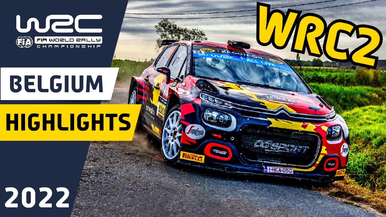 WRC2 Highlights | WRC Ypres Rally Belgium 2022