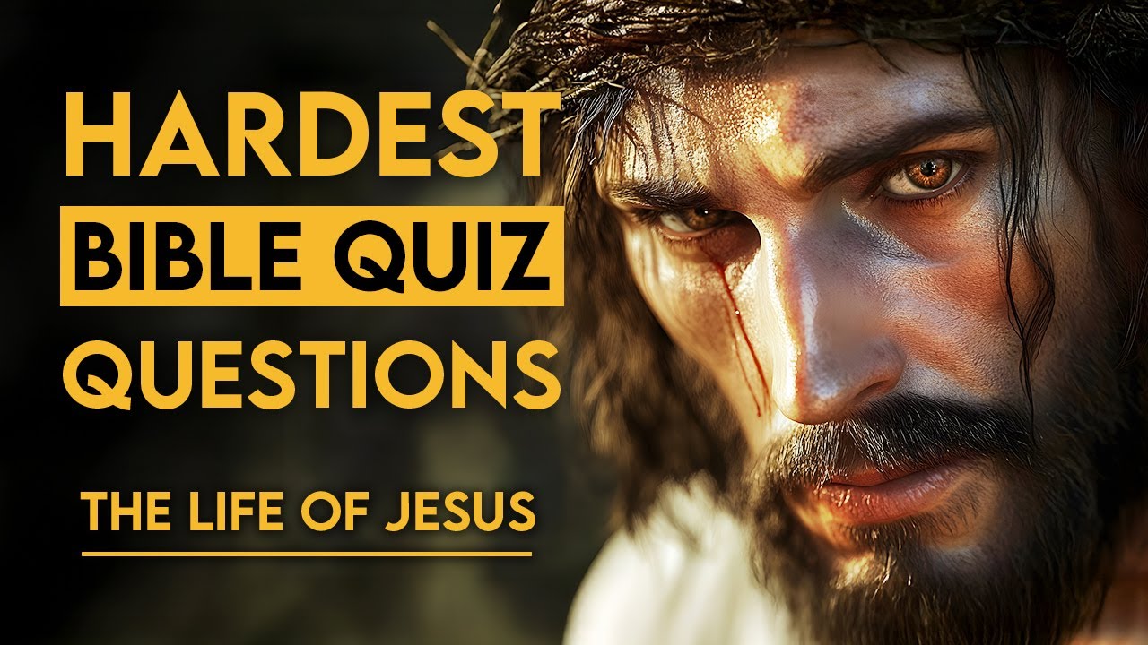 Only 1% Pass This 50 Bible Question About The Life of Jesus