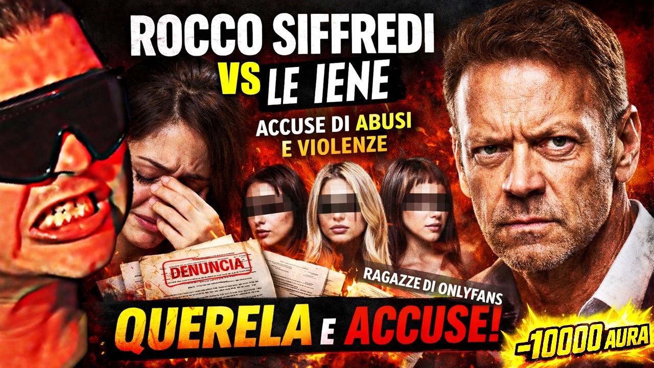 Rocco Siffredi Querela dopo le Gravi Accuse: Le Iene Pubblicano il Video Integrale 😱