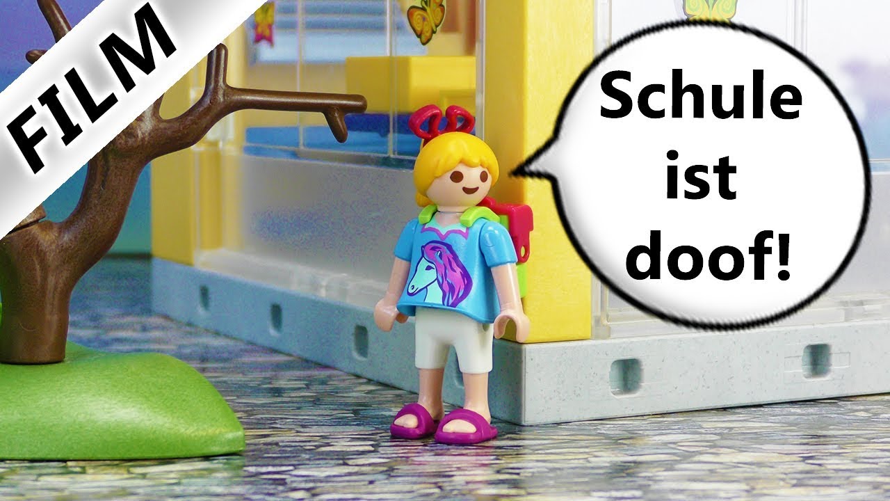 Playmobil Film deutsch | SCHULE schwänzen?! Hannah Vogel geht nicht zur Schule. Gibt das Ärger?