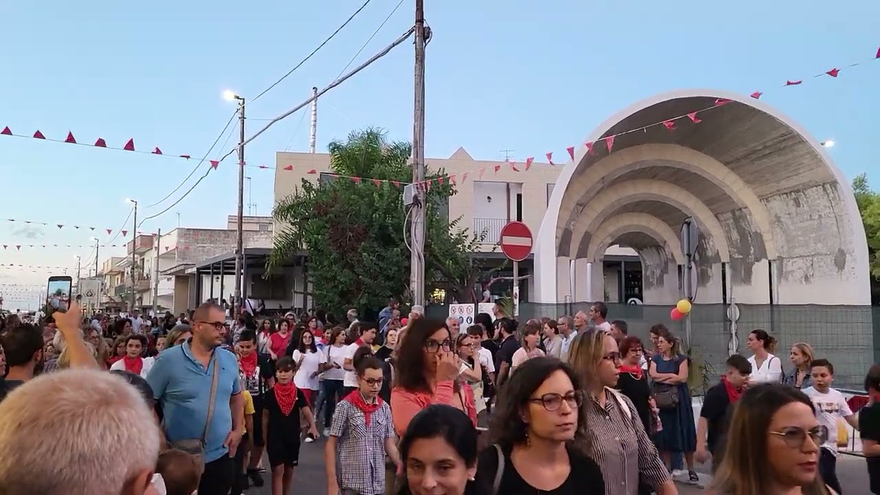 Melendugno (Le) arrivo del corpo di San Niceta e corteo storico 2 settembre 2022
