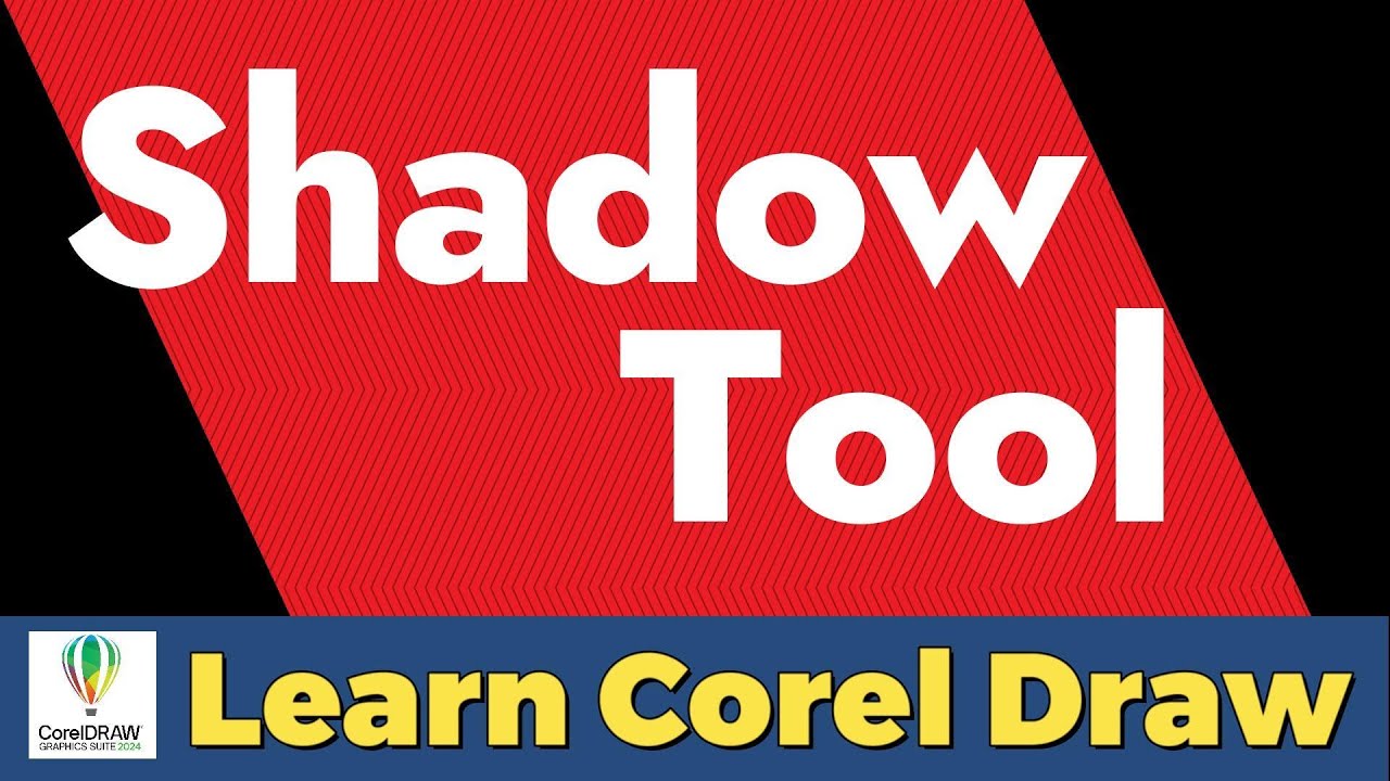How to Use Shadow Tool in CorelDRAW 2024 | Pro Design Effects | Pixora Tech
