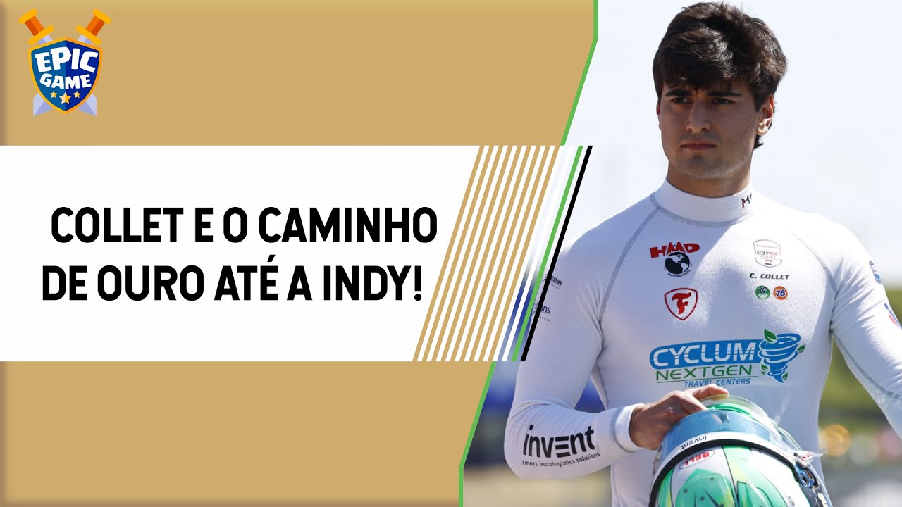 CAIO COLLET &Eacute; VICE-CAMPE&Atilde;O DA INDY NXT E MOSTRA QUE CAMINHO DE OURO &Eacute; REAL!