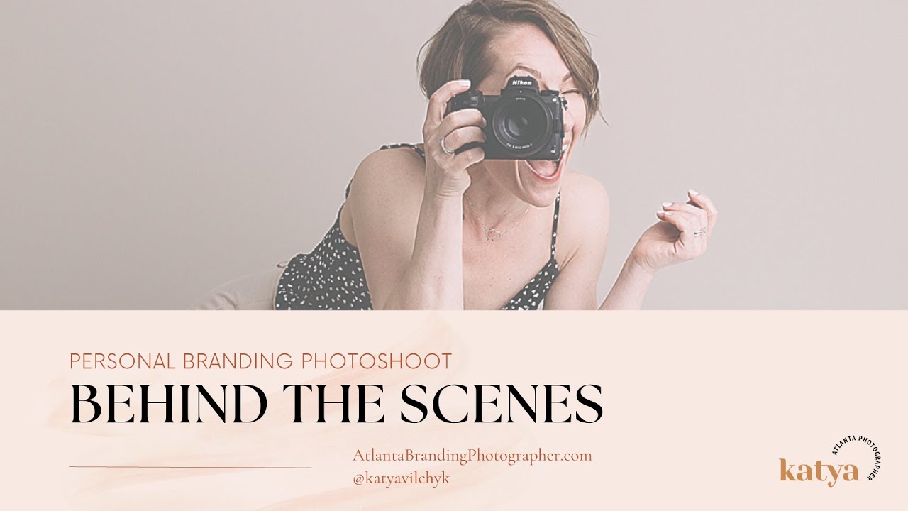 Behind the Scenes on a Personal Branding Photoshoot with Katya Vilchyk