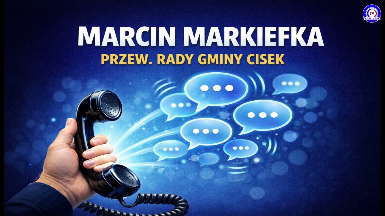 🔴 Spór czy porozumienie? Przewodniczący Rady Gminy Cisek zabiera głos – a co na to Wójt?