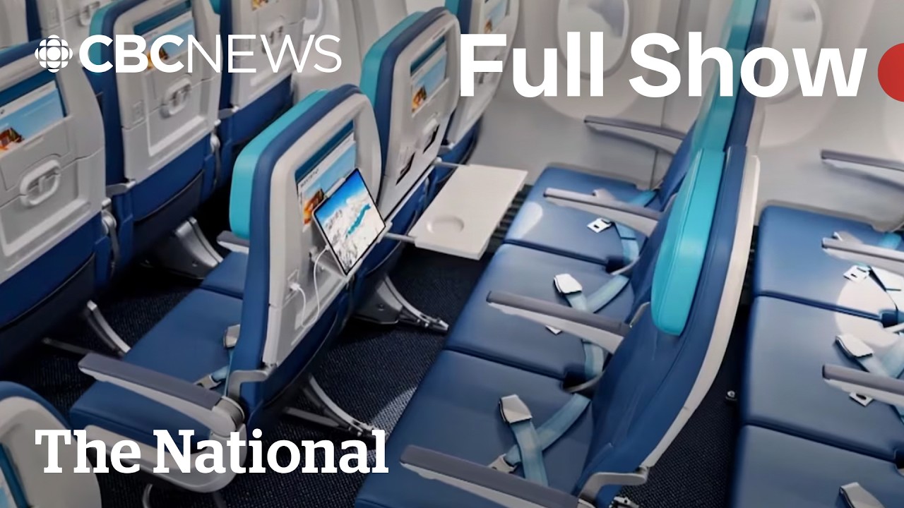 CBC News: The National | WestJet seating 'hazard' warning