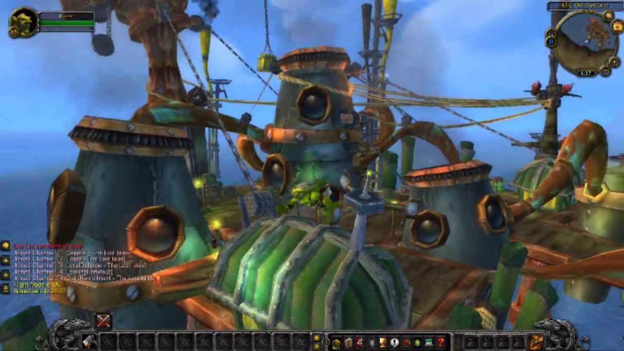 World of Warcraft: Cataclysm alpha- The Lost Isles.