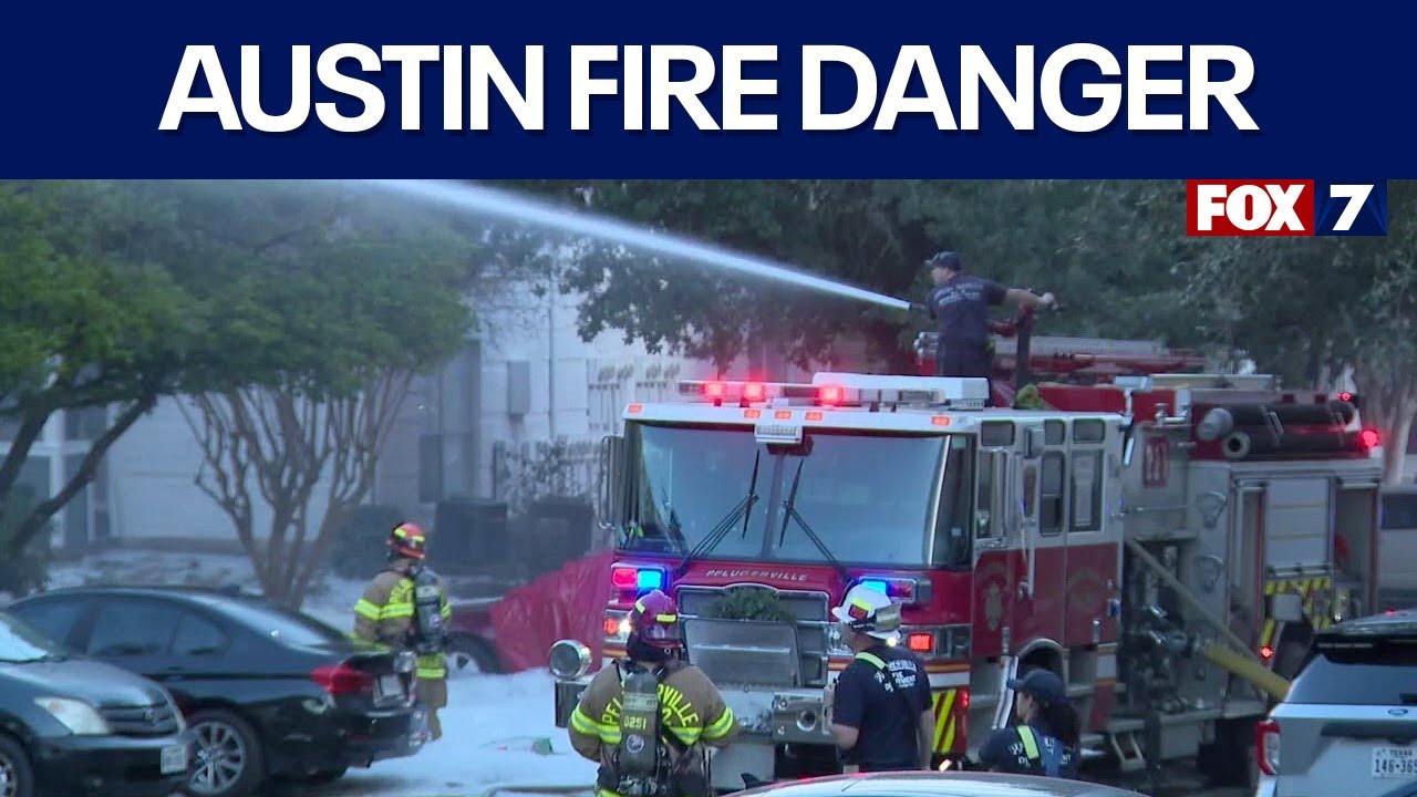 Fire danger rises in Central Texas due to warm winds