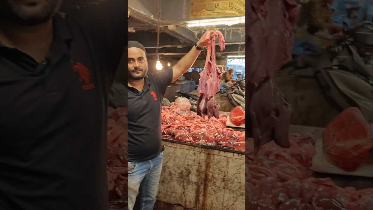 Sirf 200 me Kaleji ❤️ Mutton Market in Govandi | halal shaikh