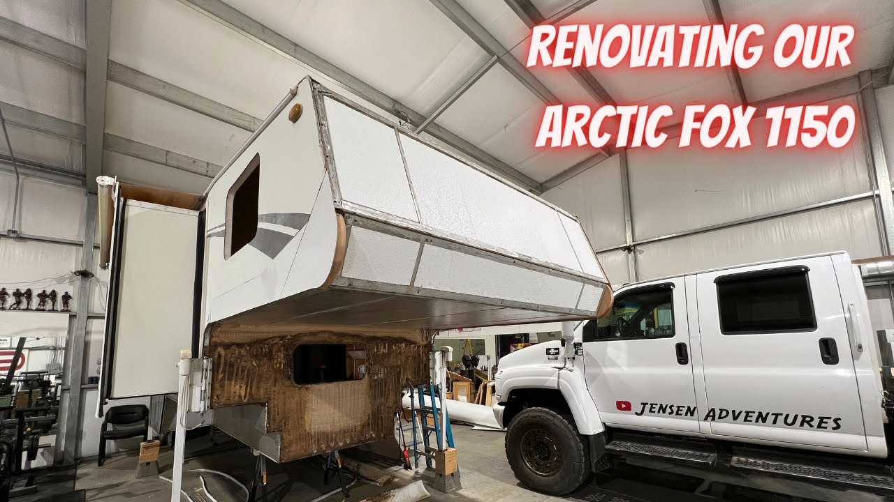 Renovating our 2005 Arctic Fox 1150 Truck Camper Part 4