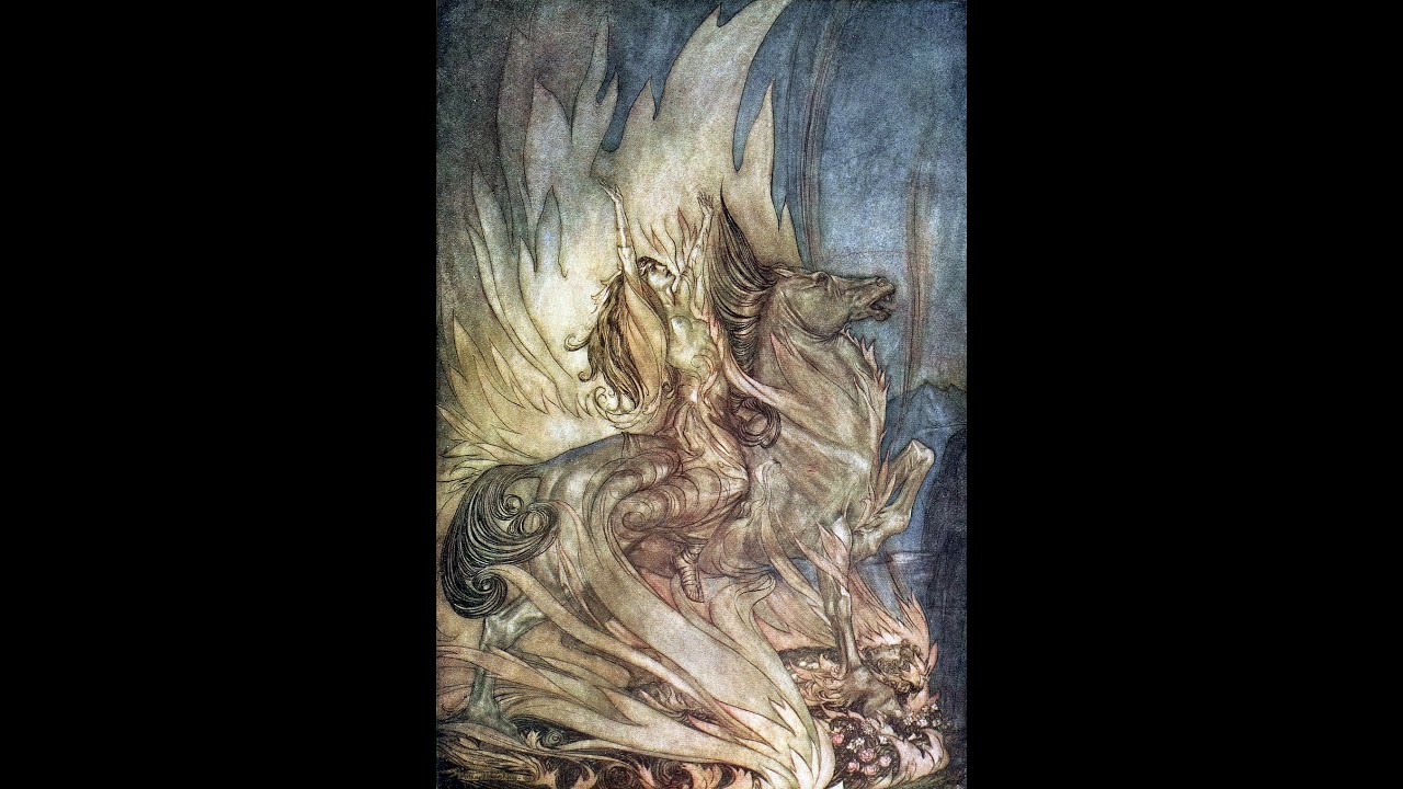 Wagner:  Die Walküre  - Act 3, Szene 1  -  Herbert von Karajan; Orchester Bayreuther Festpiele, 1951