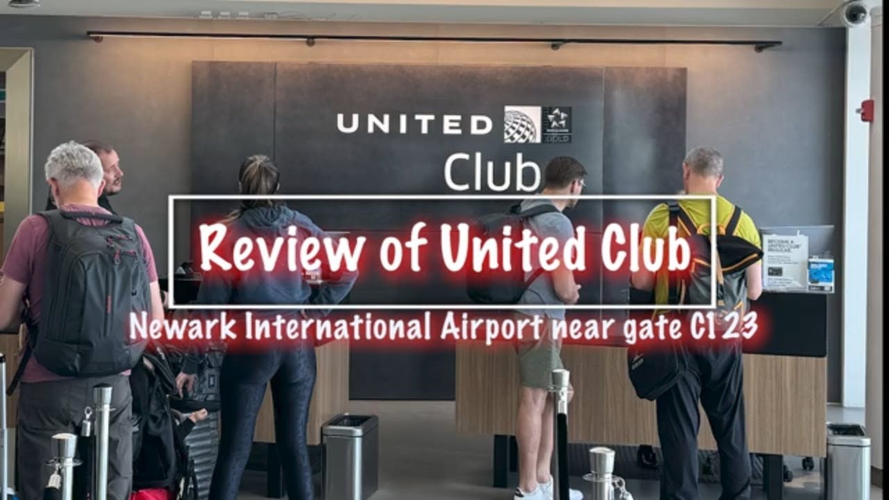 A Quick Review of The United Club Newark Airport near gate C123