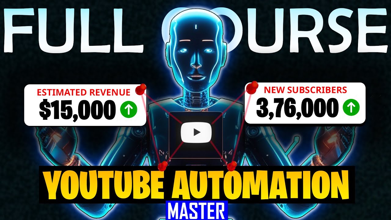 YouTube Automation Full Course for Beginners 🔥 | Step by Step Guide