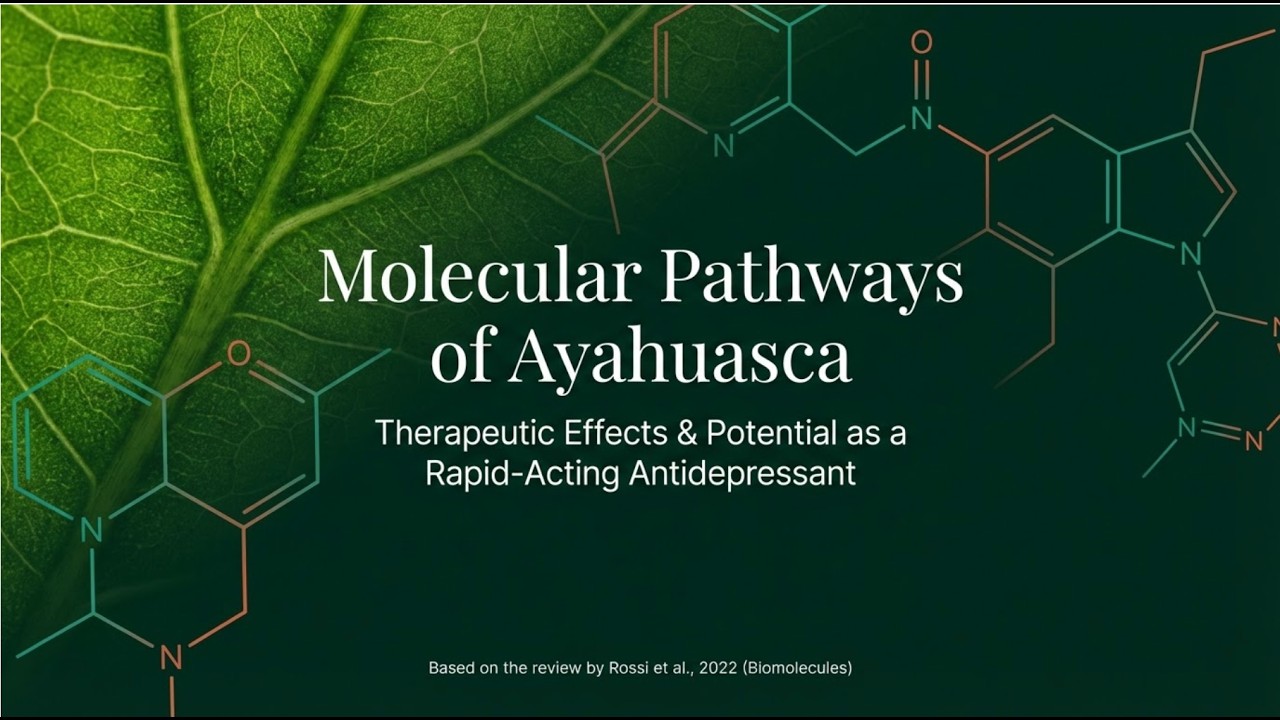 Ayahuasca's Antidepressant Pathways & Mechanisms (Rossi et al., 2022)