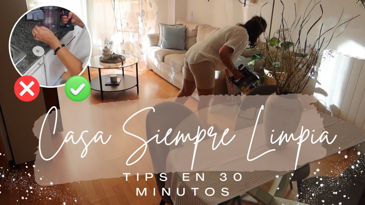 🪴TU CASA SIEMPRE LIMPIA en 30 minutos 🌞 /  ¿ Tu Aspiradora Huele Mal ?🔆HAZ ESTO🔆 / @MANGU CON MELON