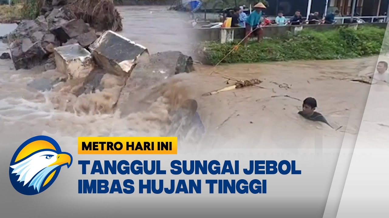 Tanggul Sungai Jawik Jebol, Ratusan KK di Kudus Mengungsi  - [Metro Hari Ini]