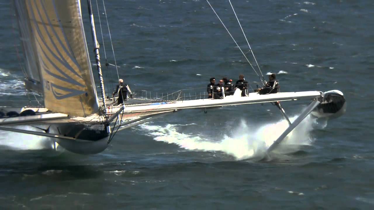 Archives 2012 September - Hydroptere in San Francisco // l'Hydroptère à San Francisco