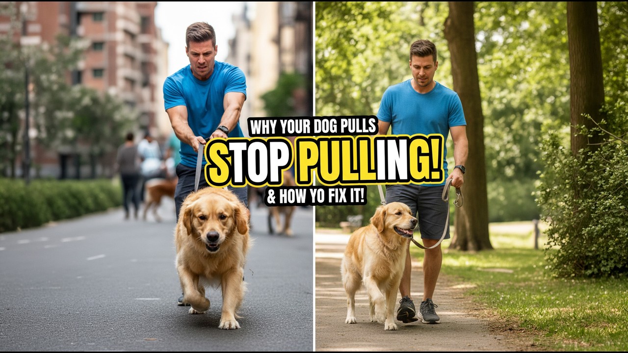 Why your dog pulls the leash (and how to fix it)🐶🐱
