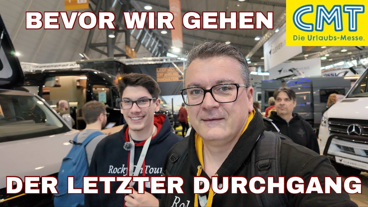 DAS hat die CMT 2026 uns wirklich gezeigt! 🚐 - Bevor wir Gehen die Selbstausbau Messe