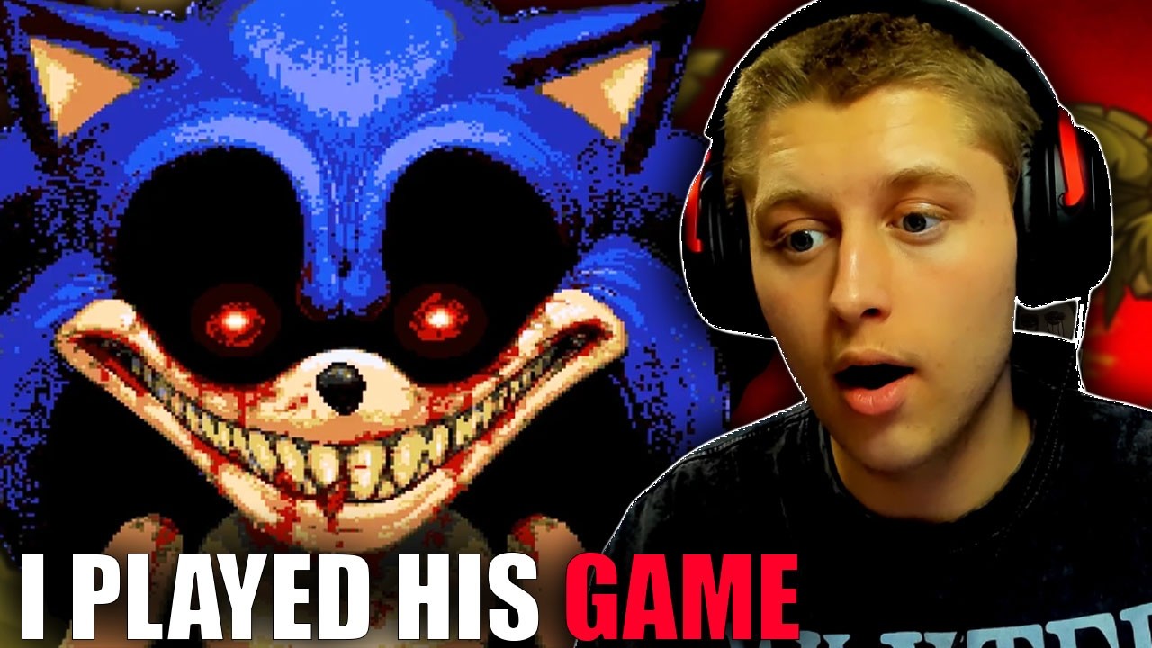 So I Played SONIC.EXE REMAKE For The First Time EVER (HE HACKED MY PC)
