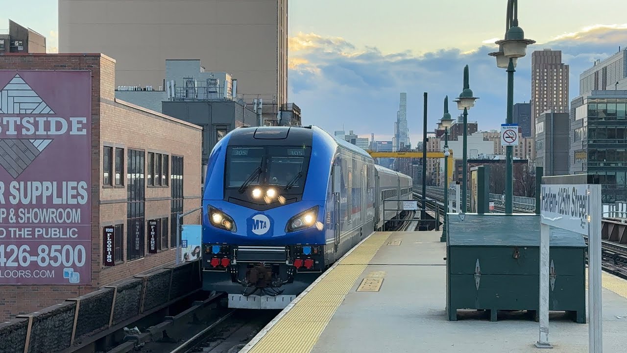 MTA Metro North: Off-peak Weekend Service at Harlem-125th Street ft. @TrainLover-wt9ix 