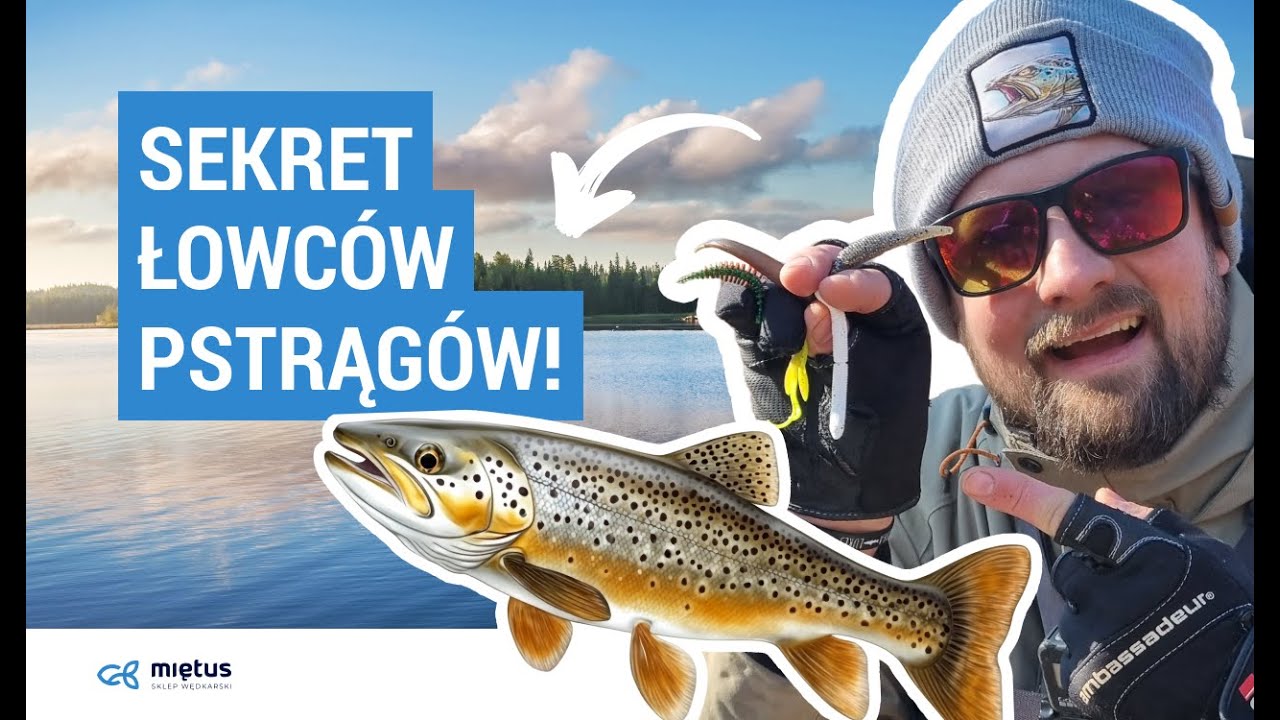 🏆 TOP 5 PRZYNĘT GUMOWYCH NA PSTRĄGI! 🎣  Te gumy przyciągają pstrągi jak magnes! Nie uwierzysz! 🧲