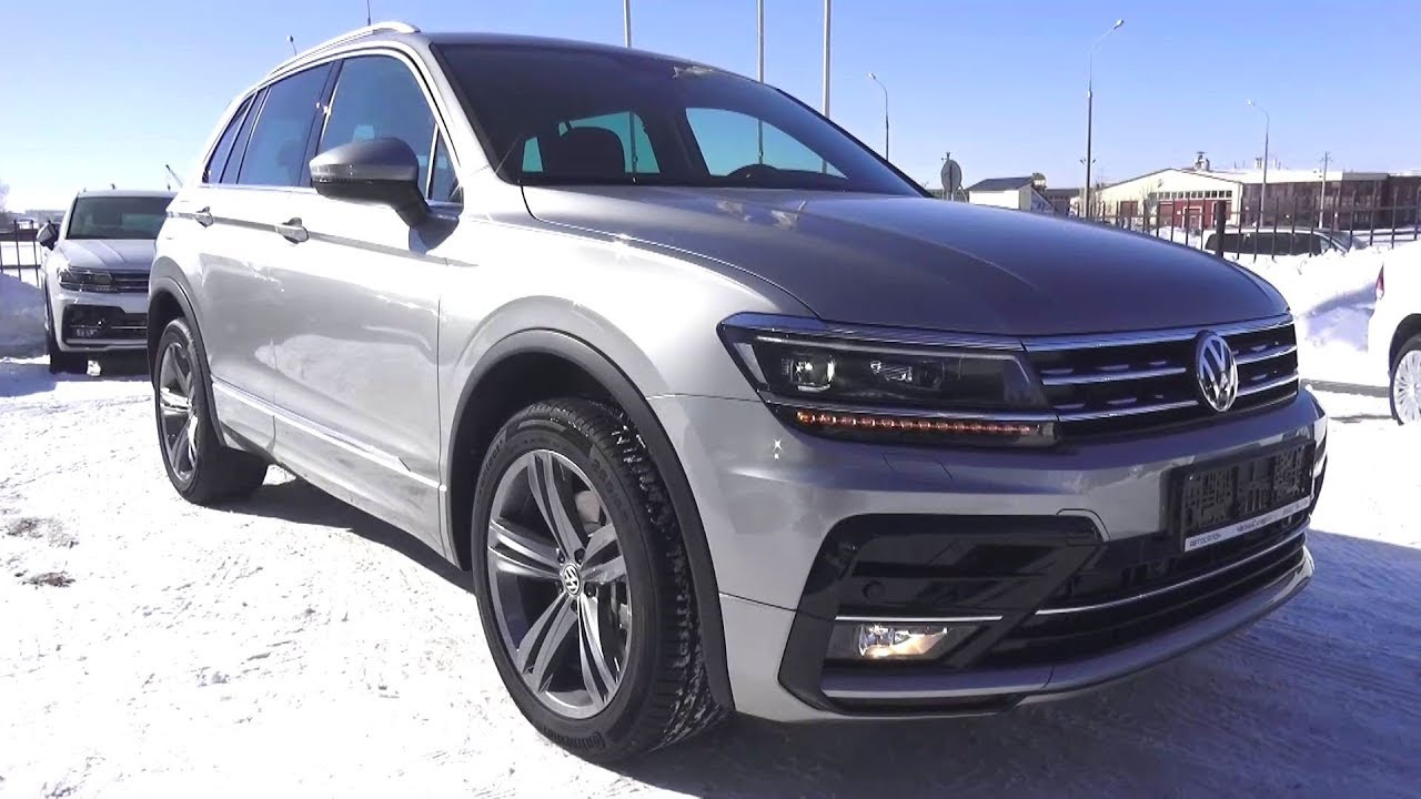 2018 Volkswagen Tiguan 2.0 TSI (180 л.с.) DSG 4Motion Sportline. Обзор.