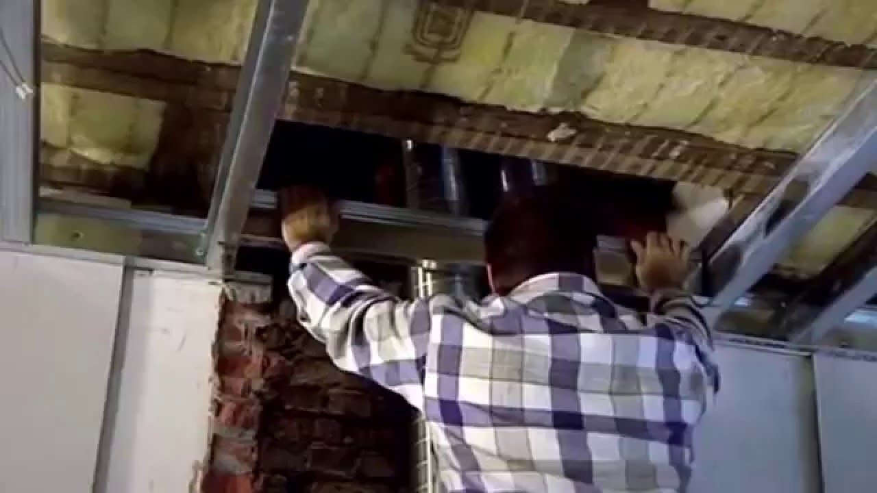 Gyproc - een Metal Stud plafond hangen