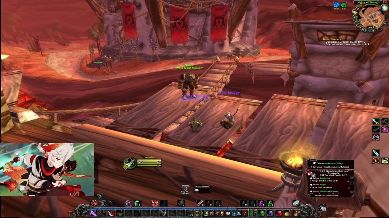 Hardcore WoW - Rogue leveling, then mage and shaman??