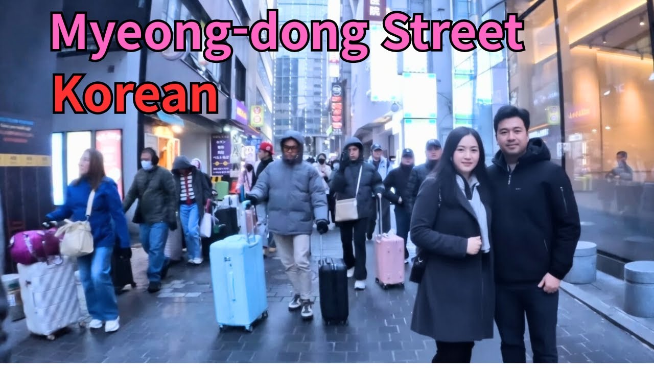 639) Myeongdong, Korea's largest tourist attraction | Winter 2026 : Korea Walk [4K 60 (ASMR