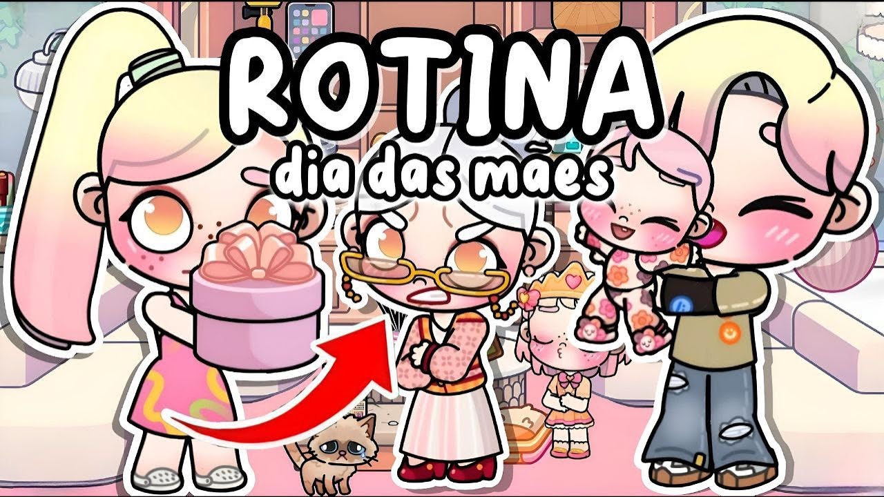 ROTINA DIA DAS MÃES COM A VOVÓ 💝😬 | AVATAR WORLD ROTINAS E HISTÓRIAS